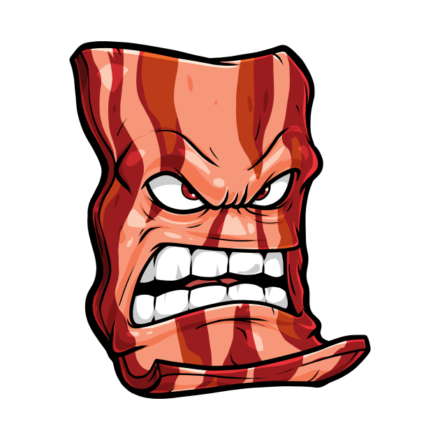 ANGRY BACON FACE by MARGARIYAH