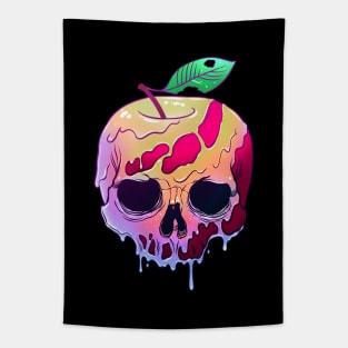 Poison Apple skull Tapestry