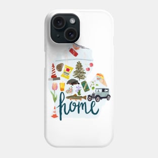 Michigan Home Phone Case