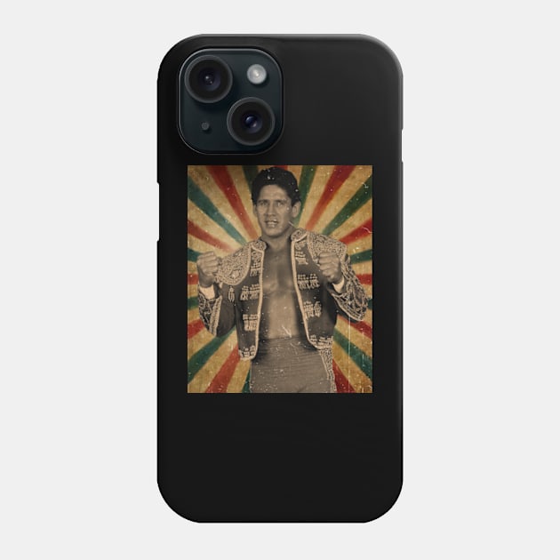 Wrestlers of the 1980s// el matador tito santana Phone Case by Janji Joni