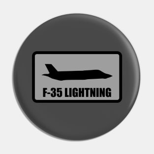 F-35 Lightning II Patch Pin