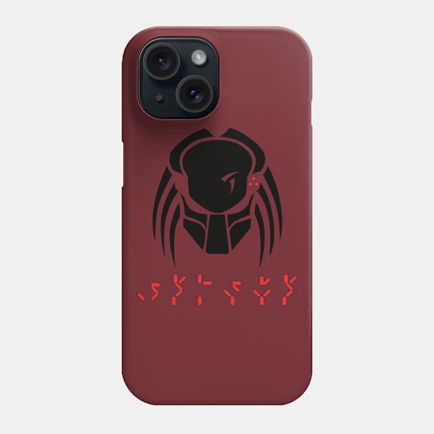 Yautja Biomask Tee Phone Case by CubeRider