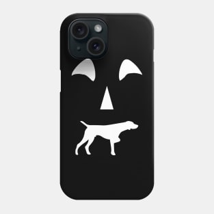 pumpkin German shorthaired pointer dog Halloween Phone Case