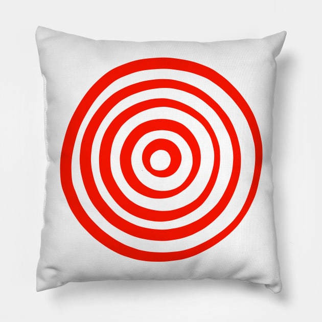 Bullseye Pillow by Sora2112