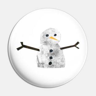 Snowman Pin