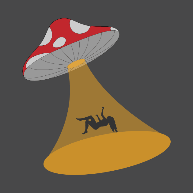 Mushroom UFO by dvdnds