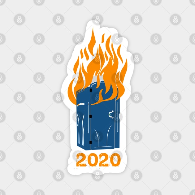 2020 in a Picture (with date) Magnet by doctorheadly