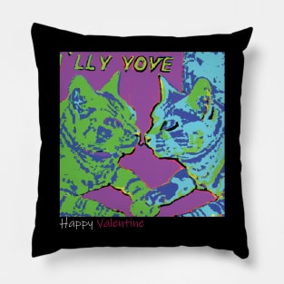 love from two different dimensions Pillow