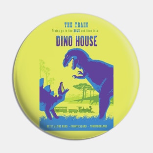 "DINO HOUSE" - Disnerland Parody Pin