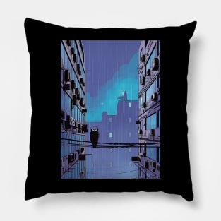 The owl of the City Pillow