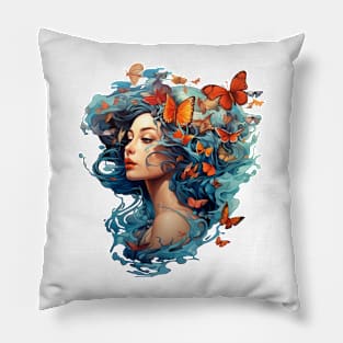 Dream world of beautiful Pillow