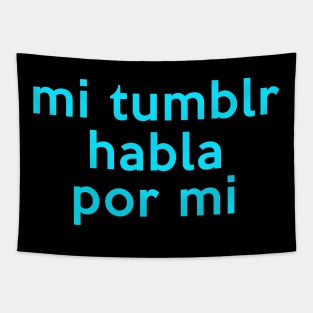 mi tumblr habla por mi Tapestry