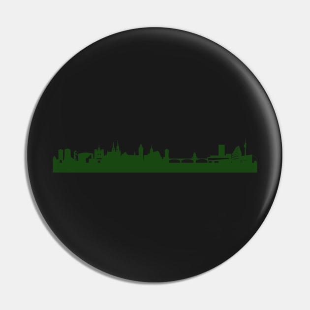 BASEL skyline in forest green Pin by 44spaces