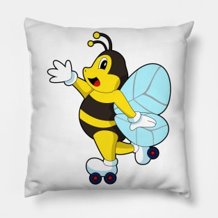 Bee Roller skates Inline skating Pillow