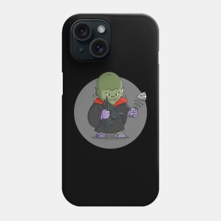 Relic Hunters - Green Orc with Magic Robes Phone Case