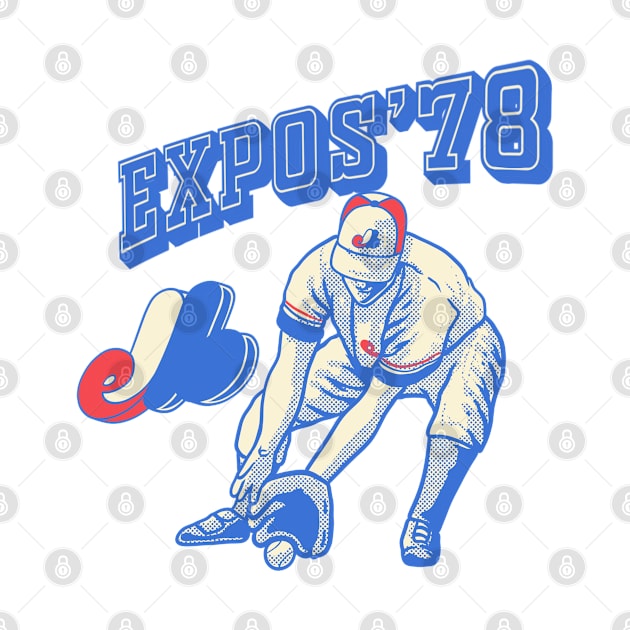 1978 Montreal Expos by BlockersPixel