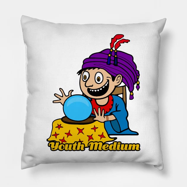 Youth Medium Meme Pillow by karutees