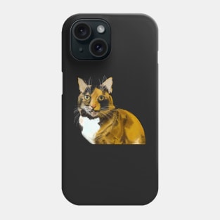 Tortoiseshell Cat Phone Case