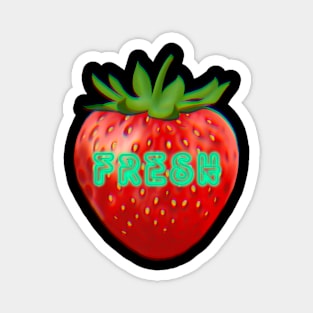 Flash Fraise Magnet