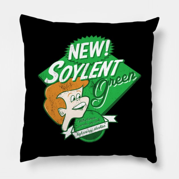 Soylent Green Pillow by synaptyx