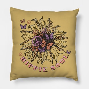 Hippie soul Pillow