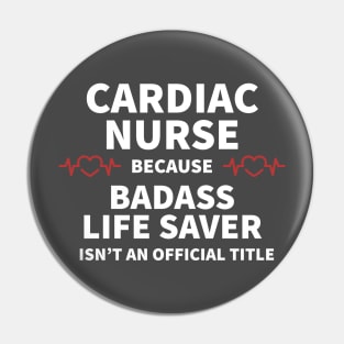 Cardiac Nurse Pin