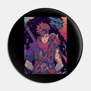 Anime Character Manga Pin