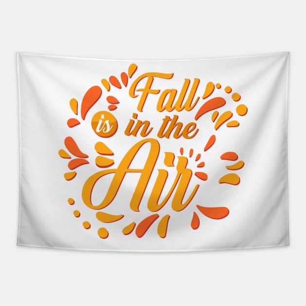 Fall In the Air Tapestry by designdaking