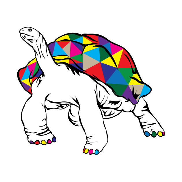 Rainbow Turtle by martinussumbaji