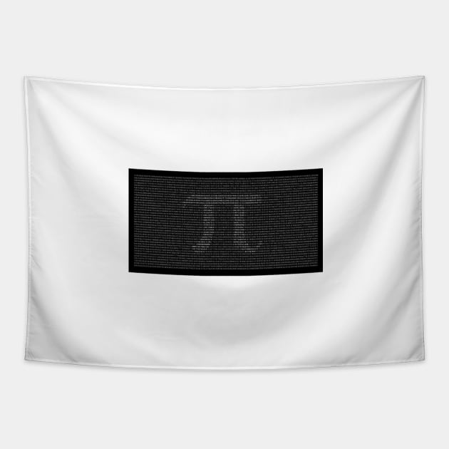 7000 Digits of Pi Tapestry by SirBobalot