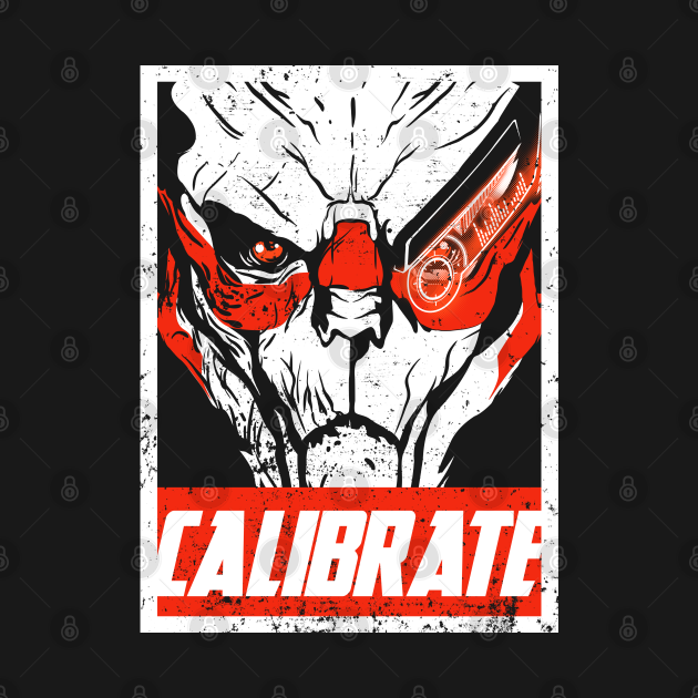 Discover Calibrate like a Vakarian - Videogames - T-Shirt