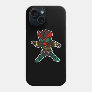 Kamen Rider OOO (TaToBa Combo) Chibi Style Kawaii Phone Case