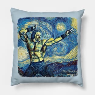 Conan the Barbarian Van Gogh Style Pillow