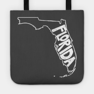 Florida (White Graphic) Tote