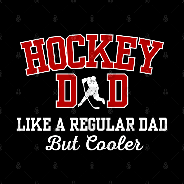 Hockey Dad by Illustradise