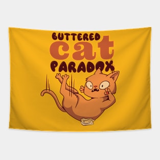 Buttered Cat Paradox Tapestry