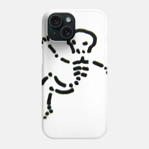 skeleton Phone Case by TattooTshirt