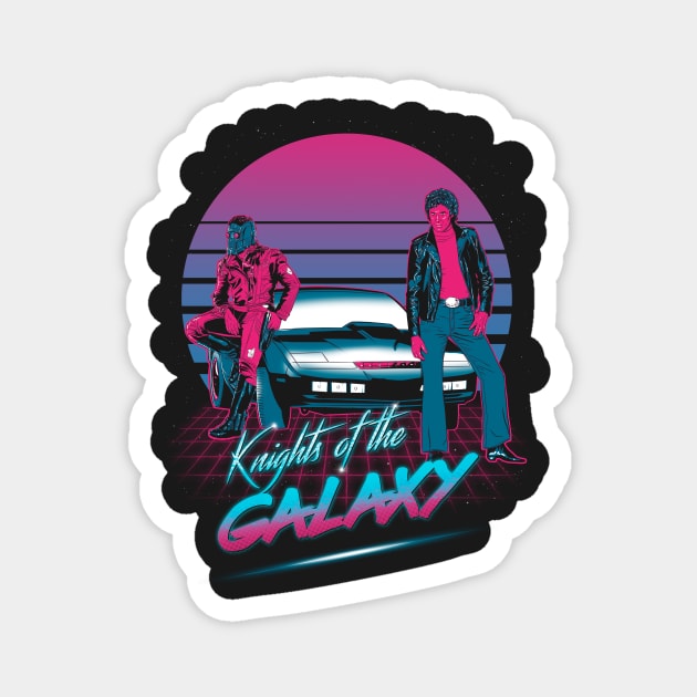 Knights of the Galaxy Magnet by ddjvigo