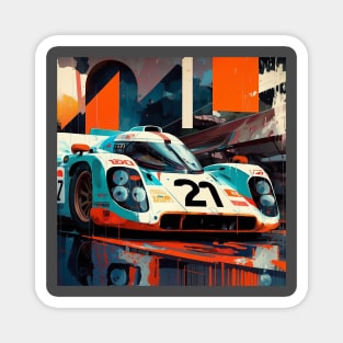 Racing Day Magnet
