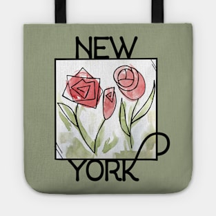 New York State Flower Tote