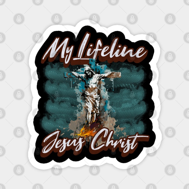 Jesus Is My Savior Magnet by Outrageous Flavors