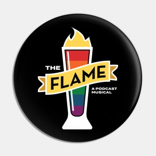 The Flame (dark) Pin