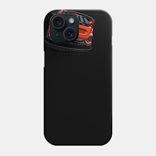 Orange bullet Phone Case