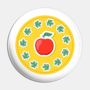 Back to School Apple Pin