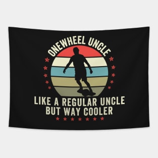 Onewheel uncle - funny onewheel Tapestry