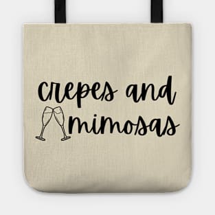 Crepes and Mimosas Tote