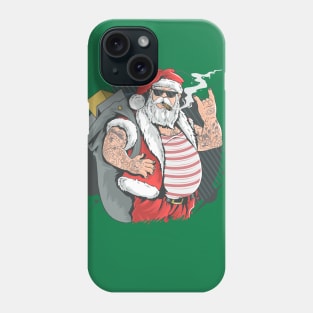 Santa Claus Rocks Phone Case