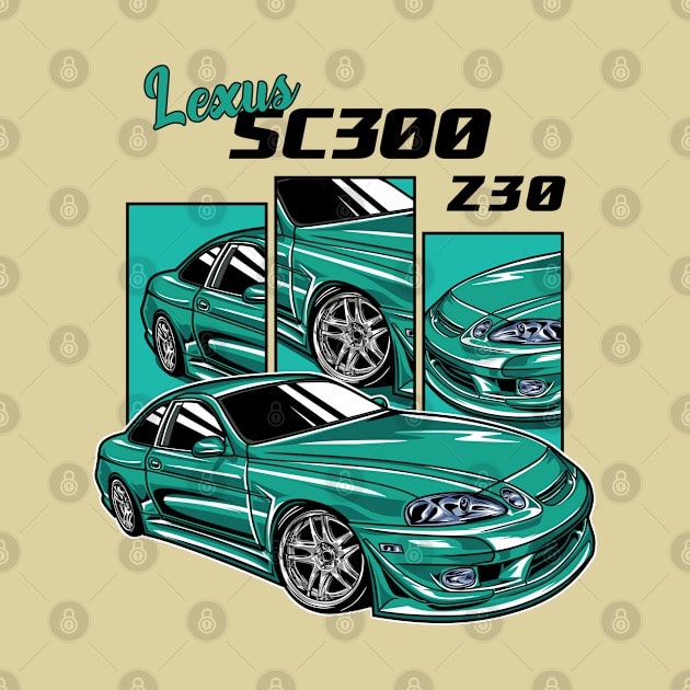 Lexus SC300 by mirailecs