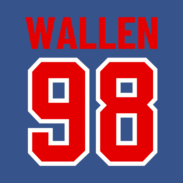 98 Braves Morgan Wallen by Super Legend