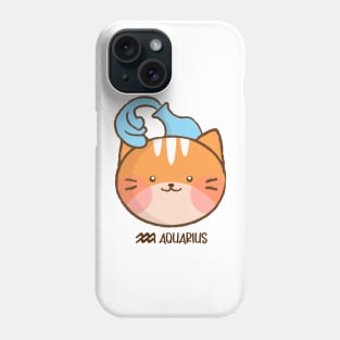 Aquarius Cat Phone Case